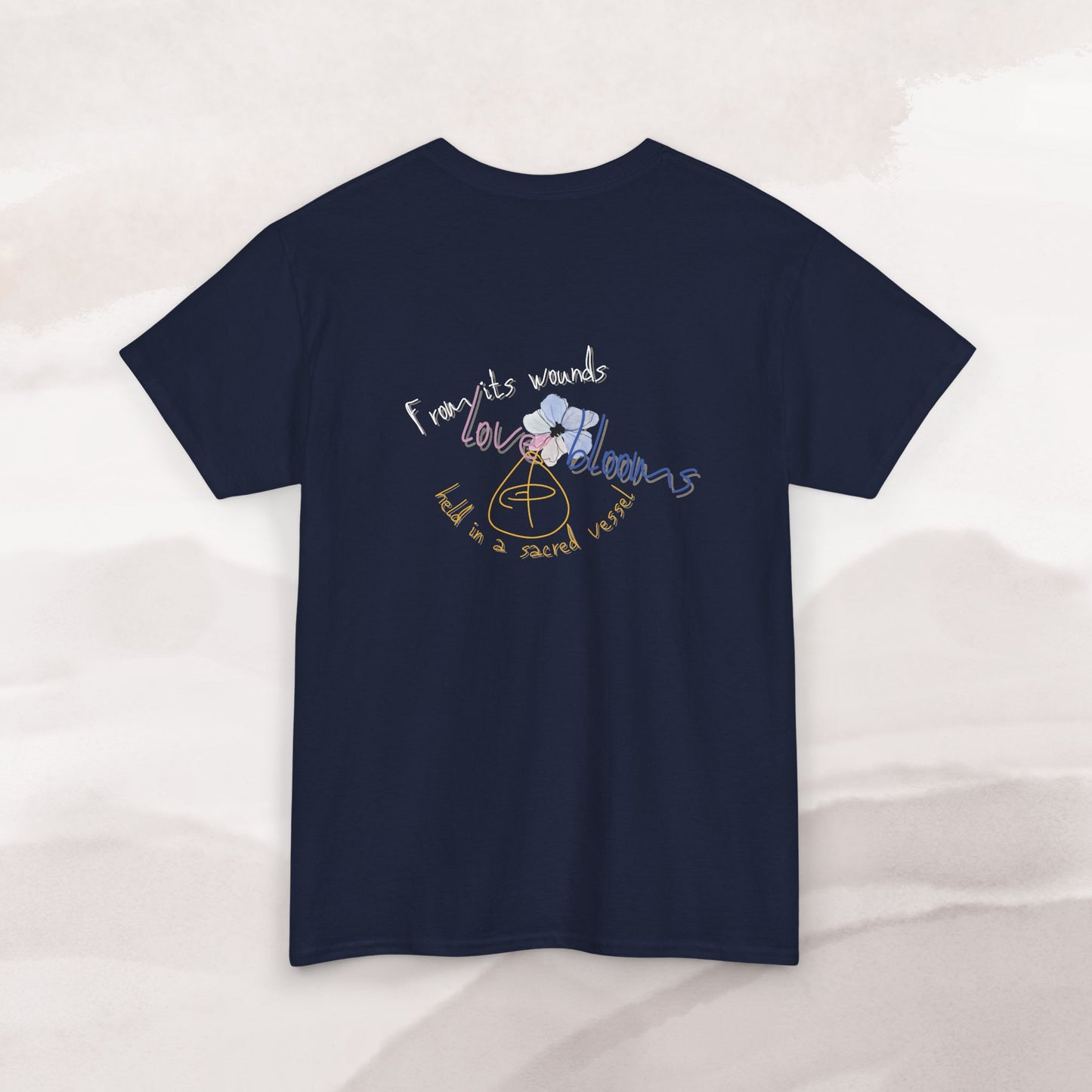 「Love's Resilient Vessel 」T-shirt