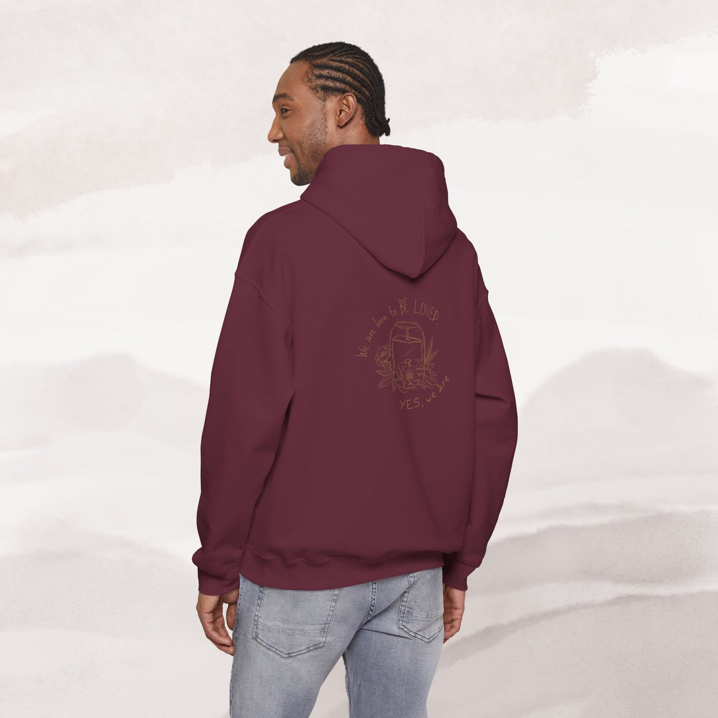 「Born to be Loved」Hoodie