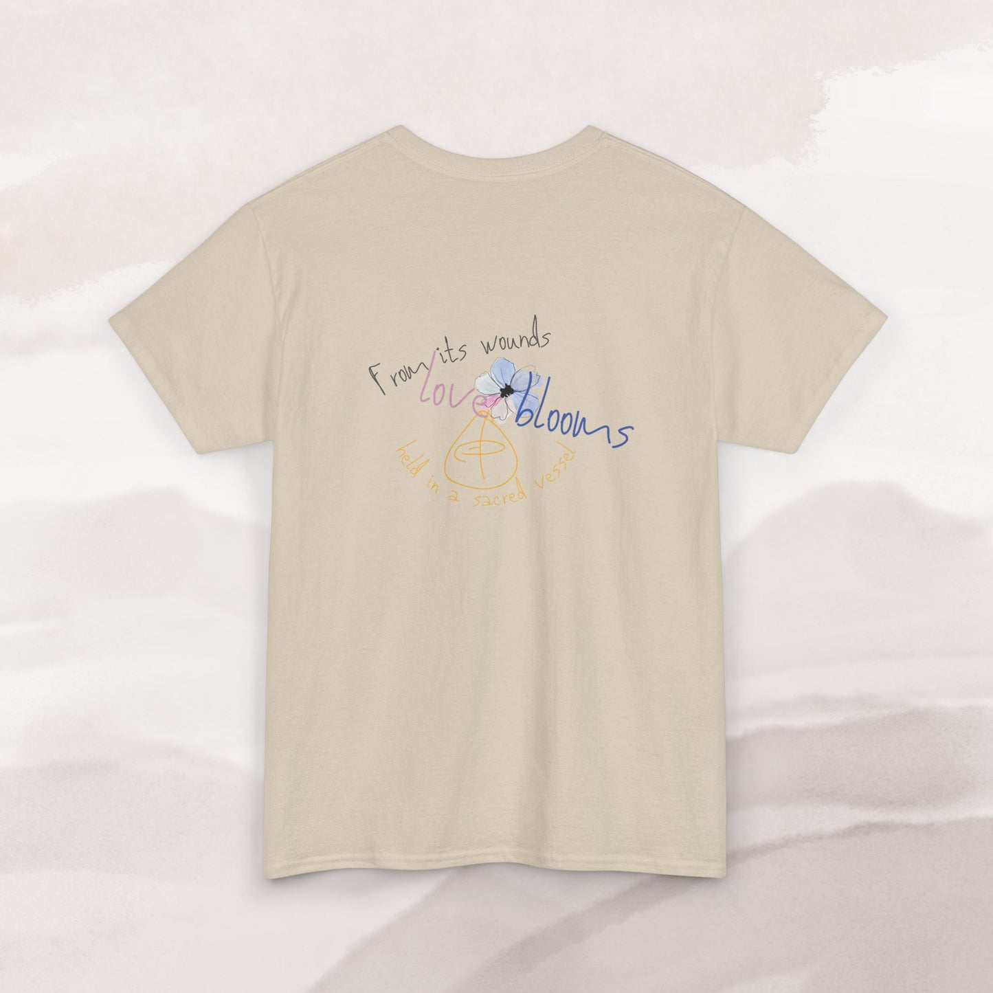 「Love's Resilient Vessel 」T-shirt