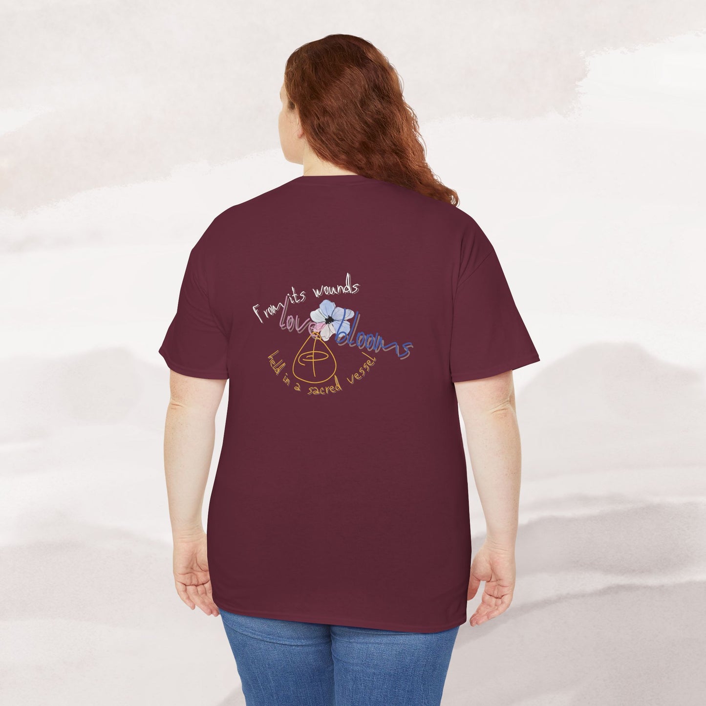 「Love's Resilient Vessel 」T-shirt