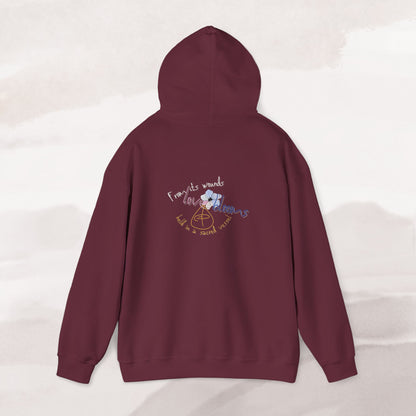 「Love's Resilient Vessel」Hoodie