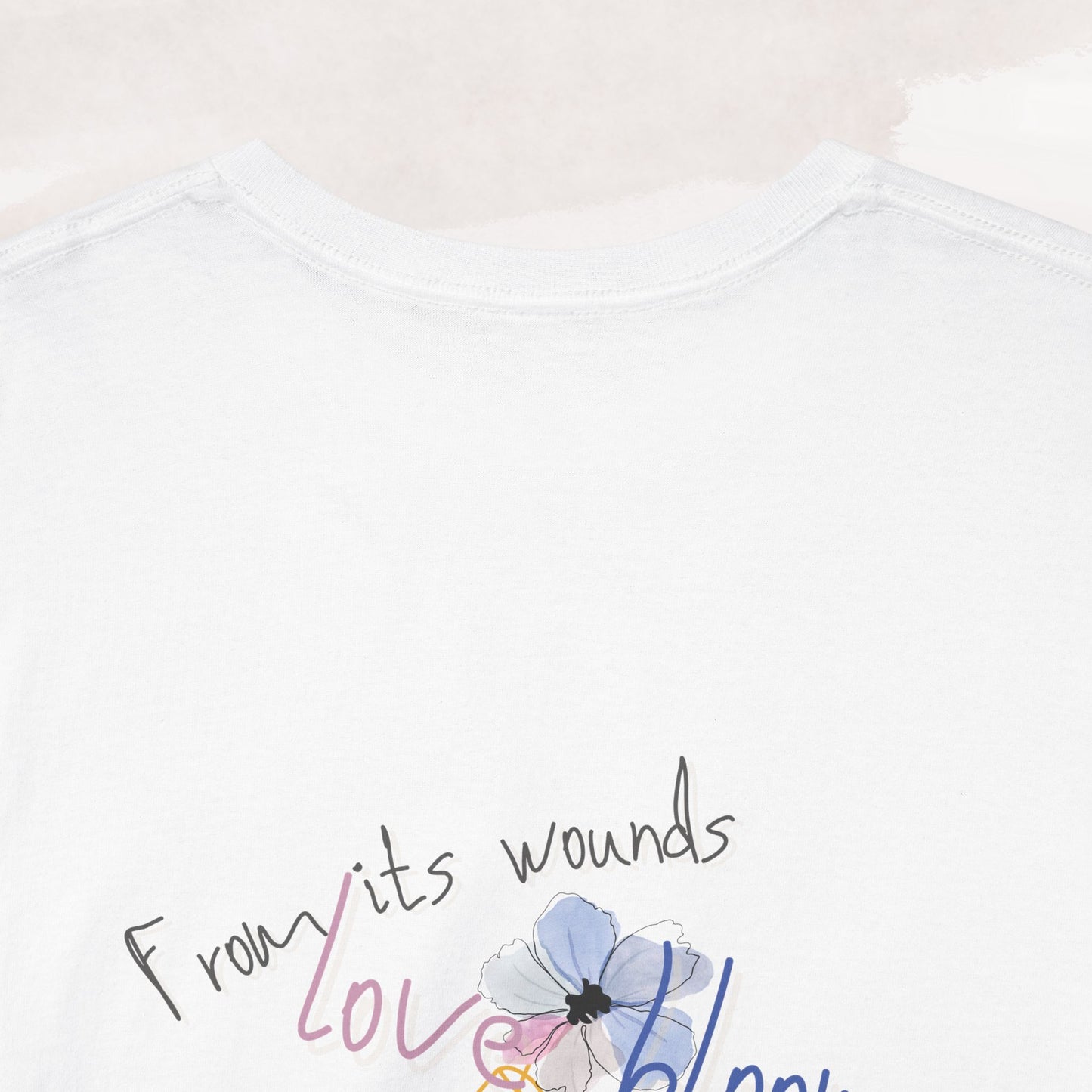 「Love's Resilient Vessel 」T-shirt