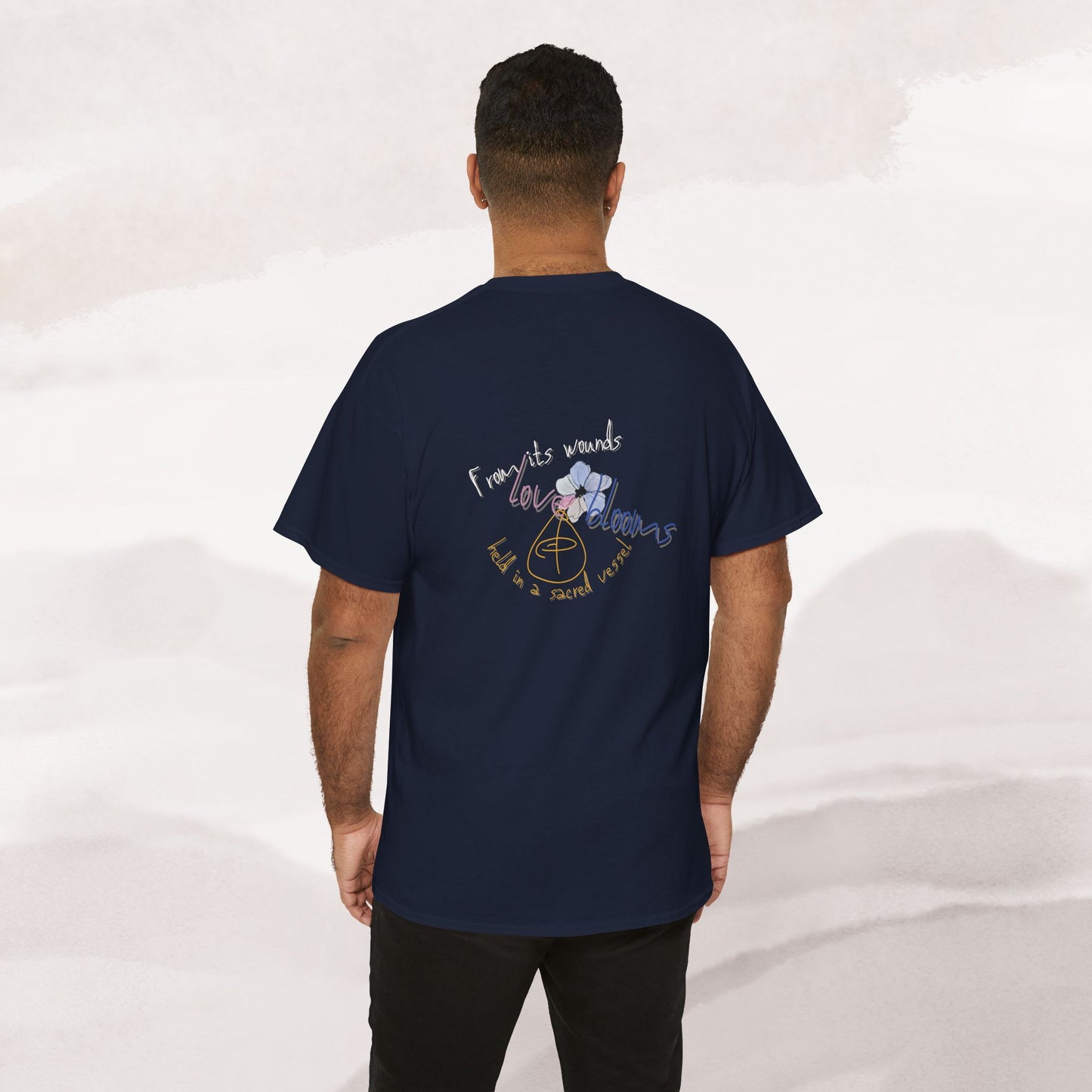 「Love's Resilient Vessel 」T-shirt