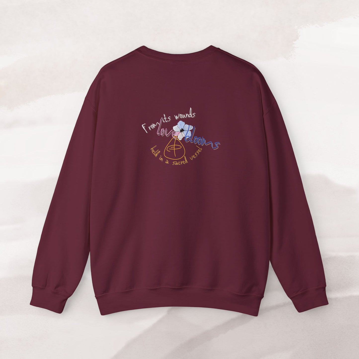 「Love's Resilient Vessel」 Sweatshirt