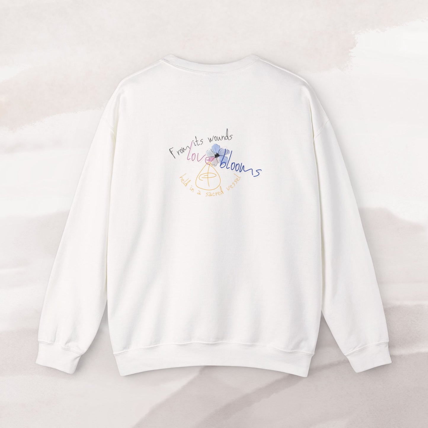 「Love's Resilient Vessel」 Sweatshirt