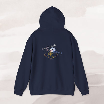 「Love's Resilient Vessel」Hoodie