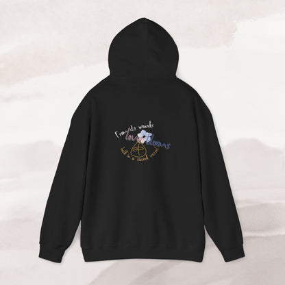 「Love's Resilient Vessel」Hoodie