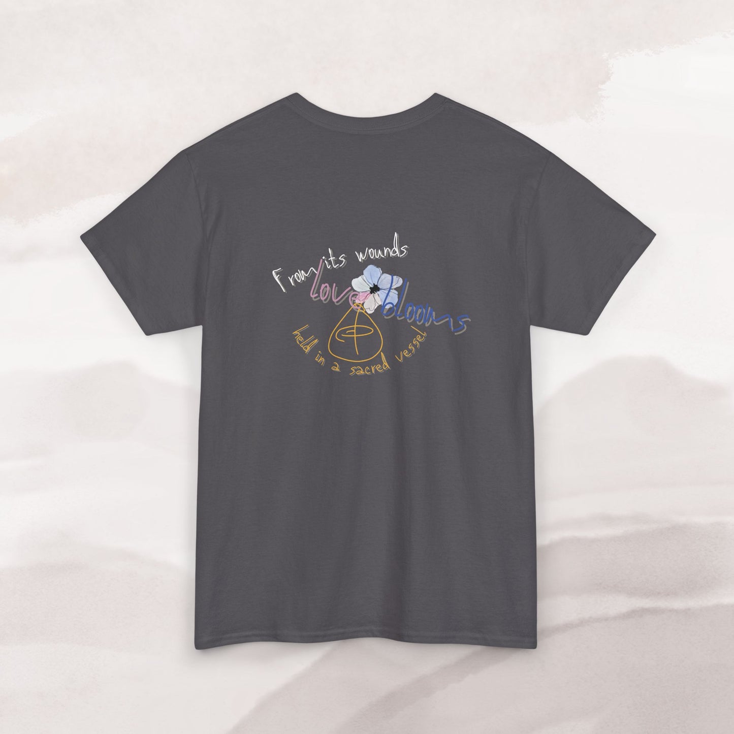 「Love's Resilient Vessel 」T-shirt