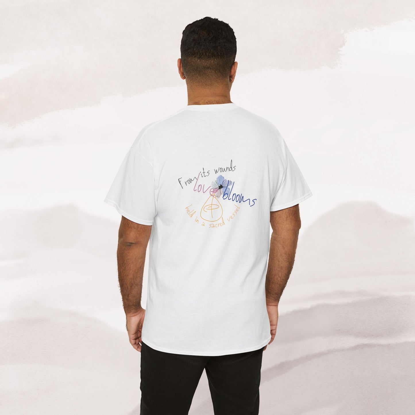 「Love's Resilient Vessel 」T-shirt