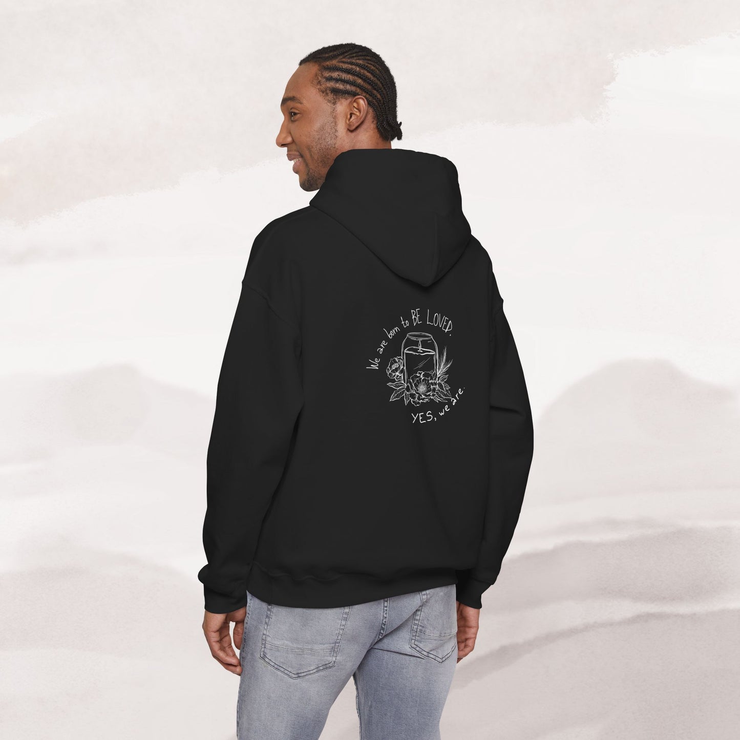 「Born to be Loved」Hoodie