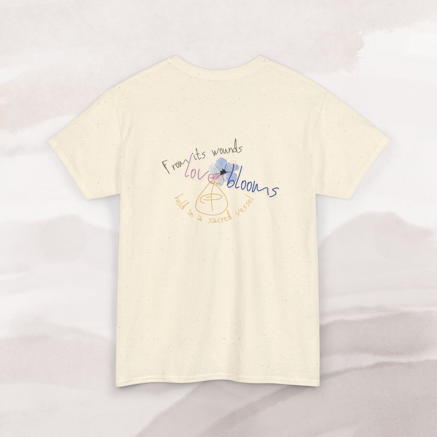 「Love's Resilient Vessel 」T-shirt