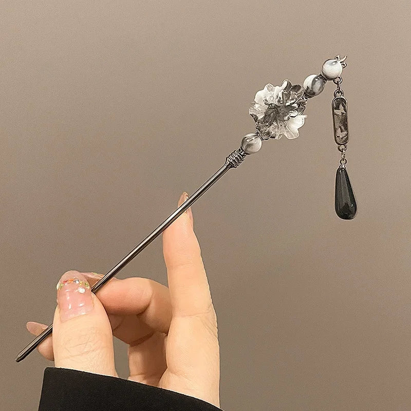 Ink-Blossom Hairpin | East Meets East