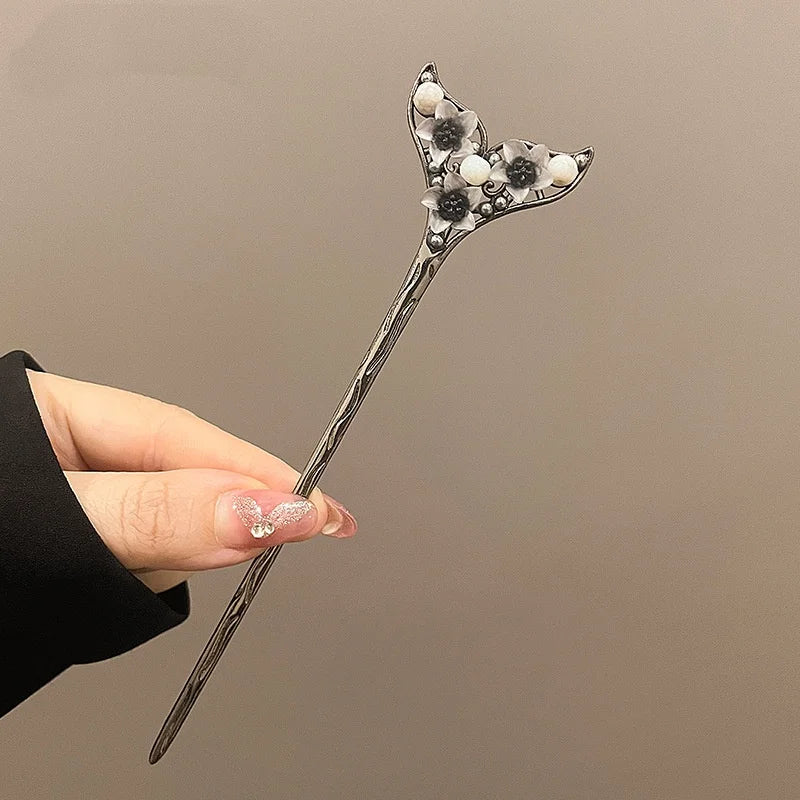 Ink-Blossom Hairpin | East Meets East