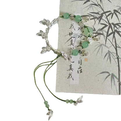 "Lotus Pond" Woven Bracelet | East Meets East